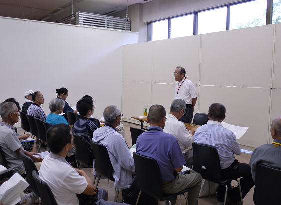 多田副支部長の挨拶